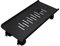 In Metallo Supporto A Torre Per Computer, Mobile Carrello Porta Computer Tower, Supporto Universale Per PC Con Ruote Girevoli Per Desktop Tower, Stampanti, Custodia Per Computer ( Color : Black , Size