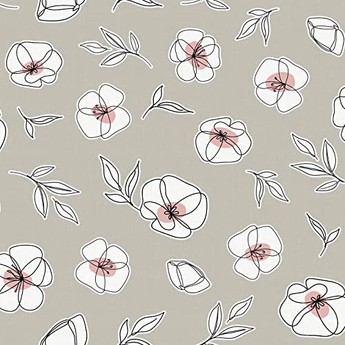 d-c-fix Wachstuchtischdecke Manhattan Fiorra - abwaschbar wasserdicht - In- & Outdoor - PVC Vinyl Wachstuch Plastik-Tischdecke Wachstischdecke Tischtuch - 140 cm x 180 cm eckig