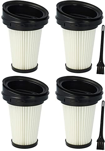 4 filtros Lavables de Repuesto para aspiradora de Mano para Grundig Cyclonic 21.6 V VCH9629 VCH9630 VCH9632