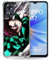 Cokitec Coque Renforcée pour Oppo A17 Manga Demon Slayer Tanjiro