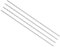 CoCud Extra Largas Helicoidales Brocas, 2mm Diámetro 160mm Total Longitud, Alta Velocidad Acero Brocas Helicoidales - (Aplicaciones: para Cobre Metal Madera Aluminio), 4uds