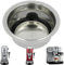 UTIZ One Two Cup Coffee Filter 5513281001 for DeLonghi EC680 EC860 Dedica Espresso Machines