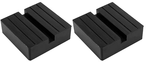 2 x Auto Gummi Hebe-Auflage, Quadratischer Lieberkappe-Zubehör