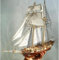 OUlxxluo Modellschiff-Bausätze zum Bauen für Erwachsene, Maßstab 1:96, Segelboot-Modellbausatz, Holzmontage-Schiffsmodell, klassisches DIY-Segelboot-Modellbausatz, Geschenke für Kinder