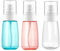 OMBRISA Small Spray Bottle 3 Pack, Fine Mist Travel Spray Bottle for Essential Oils, Refillable Travel Containers Plastic Hair Spray Bottle Sprayer for Perfume Skincare Makeup Lotion (2oz 60ml)