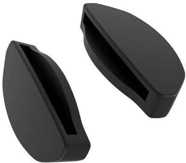 Saucer Ersatz-Nasenpolster für Oakley Spindrift OO9474 | Spindrift RX OX8176 Sonnenbrille, Standard-Schwarz, Einheitsgröße