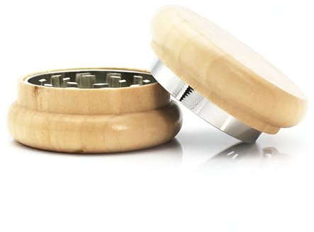 Suuwwn Grinder，55mm Wooden Herb Grinders with Magnetic Lid Portable and Pocket Size