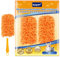 KEEPOW Recharges pour Swiffer Plumeau Poussiere, Super-Absorbant Compatibles avec Swiffer Duster Kit, Lavable pour Swiffer Pliumeau Duster Attrape, Matériau amélioré Recharge de Plumeau pour Swiffer