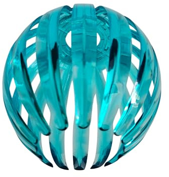 Kunststoff Lampenschirm bunt Ersatz für Wandlampe Tischlampe Pendelleuchte Abdeckung Lichtschirm Lampenschirmabdeckung rund Lochdurchmesser 3,2 cm für Deckenlampe oder Tischleuchte (1x Türkis)