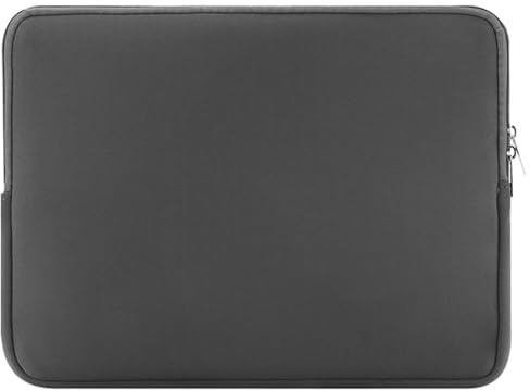 Neopren-Laptophülse-Tasche mit Reißverschluss，32.5×24.5×1.5cm，Compatible with Surface Pro 10/MacBook 12/ThinkPad X1 Nano 12-13.3 inch Laptops & 2-in-1 Tablets，Grau