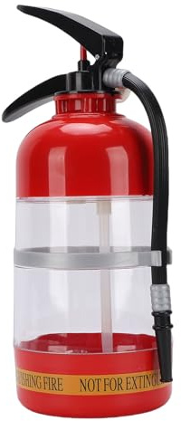 Yechiry Feuerlöscher-Alkoholspender, 2 L Alkoholspender, Lustiges Getränk, Bier, Cocktail, Whiskey, Weinpumpe, Mannhöhlen-Dekoration, Bierzubehör für Bar, Party, Restaurant, KTV