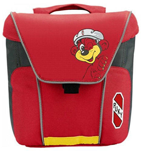 Puky DT 3 Kinder Fahrrad Gepäckträger Tasche rot/gelb