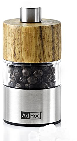 AdHoc MP32 Pfeffermühle oder Salzmühle DAVID mit Keramikmahlwerk (ohne Gewürz)