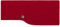 LIERYS Fine Merino Stirnband Damen/Herren/Kinder (7,5-10 cm breit) - Made in Germany - mit Merinowolle - Ohrenwärmer gefüttert mit Baumwolle - One Size (53-60 cm) - Herbst/Winter rot One Size