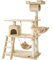 TecTake Arbre à chat avec plusieurs espaces de jeu et de repos Hauteur 41 cm Extra large Plusieurs coloris au choix
