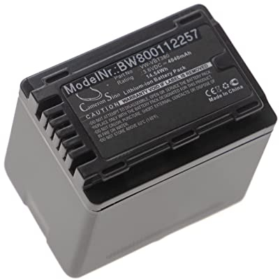vhbw Li-Ion battery 4040mAh (3.6V) for camera digicam DSLR Panasonic HC-VXF999, HC-W570, HC-W580, HC-W850EB, HC-WX979, HC-VXF1