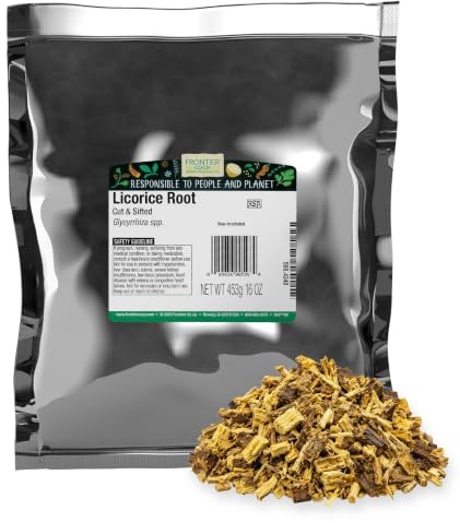 Frontier Natural Products, Cut & Sifted Licorice Root, 16 oz (453 g)