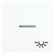 Jung A590KO5LWW Symbol Licht Wippe