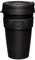 KeepCup Taza de café original, ligera y reutilizable con tapa a prueba de salpicaduras, 454 ml, color negro