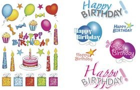 HERMA Sticker DECOR Happy Birthday