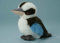 Kookaburra schwarz-weiß-blau 22 cm