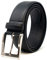 Ashford Ridge 38mm Beschichtetes Leder Gürtel - 122cm - 132cm taille Schwarz