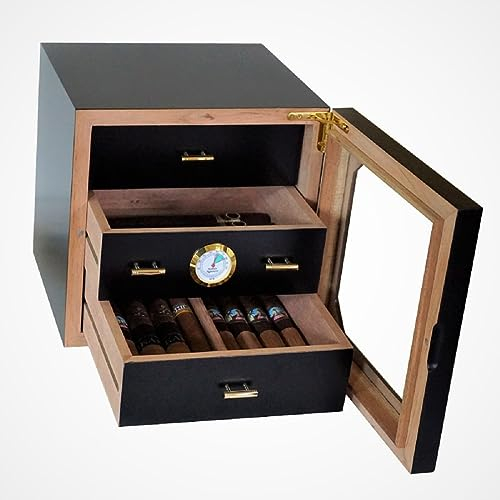 H & H Collection Mystic – Zigarre Humidor Black Box
