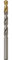 Dormer A002 HSS TiN Coated Imperial Jobber Drill Bits 1/8 Drills Pack of 10