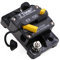 T Tocas Sicherungsautomat mit Manuelles Reset Sicherung 12V 100A für Solar/Kfz Audio/Wohnmobil/Marine/Boot- Trolling Motor, Heavy Duty Schutzschalter 100 Amp Leistungsschalter 48V DC, wasserdichte