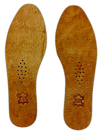 2 Paar Leder Einlegesohlen Schuheinlagen Echtes Leder Ledersohlen