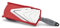 De Buyer - Mandoline coupe-tranche complet KOBRA - Rouge - 3,.5 x 12,2 x 8 cm -
