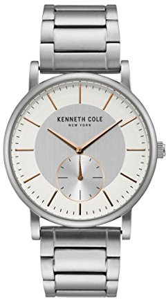 Kenneth Cole Herren Armbanduhr Analog Quarz Edelstahl KC50066002