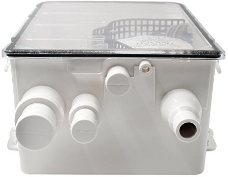 Backbayia Ablaufpumpe für Dusche/Wassertank für Boot, All-in-One