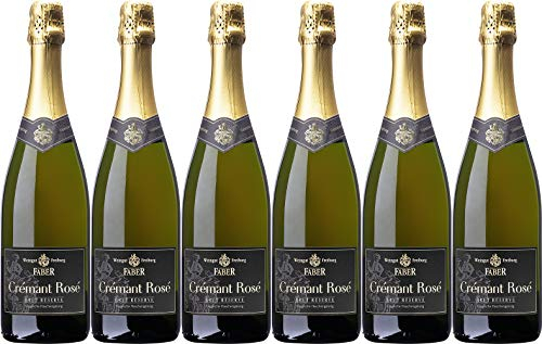 Faber Crémant Rosé Reserve Brut (herb) (6 x 0.75 l)