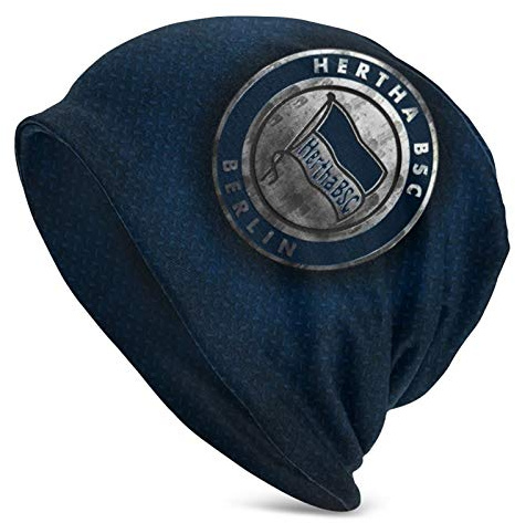 Bdgajdka Her-Tha Ber-Lin Unisex Beanie Mütze Strickmütze Warme Mütze Wolle Strickmütze