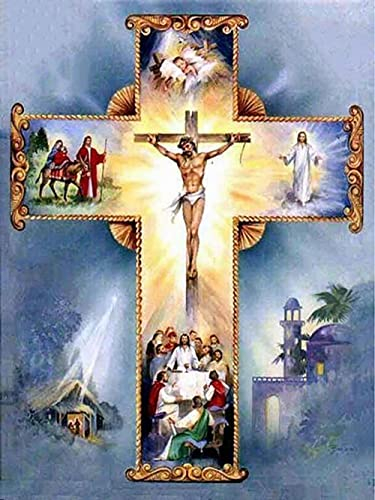LZQZJD Puzzle 1000 Klassische Puzzles Für Erwachsene Jesus Kreuz Ist EIN Geschenk Für Die Ganze Familie
