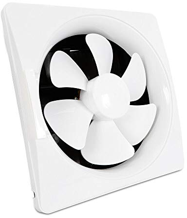 SHZICMY Ø 300mm Badlüfter，Wandventilator Badventilator mit Feuchtesensor Abluftventilator Küchen Lüftungsventilator Toiletten