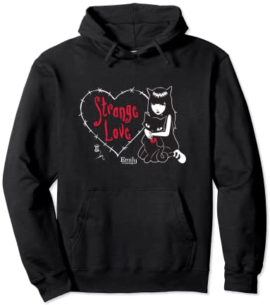 Emily The Strange Strange Love Pullover Hoodie