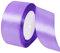 POPOYU Nastro di Raso, 40mm x 23 Metri Nastro Viola Medio Satinato per Artigianato Natale Decorazioni, Adatto per Confezionare Regali, Feste di Compleanno, Matrimoni, Abbellire e Tanti Altri