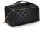 Aucuu Grande Trousse de Maquillage, Trousse à Maquillage Voyage avec Poignée, Étanche Portable Trousse de Rangement Toilette Femme, Sac à Cosmétiques en Cuir PU Pochette Cosmetique Grande