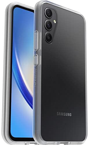 OtterBox Sleek Hülle für Samsung Galaxy A34 5G, stoßfest, sturzsicher, ultraschlank, schützende Hülle, Getestet nach Militärstandard, Antimikrobieller Schutz