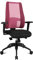 Topstar LT20BTW501 Bürostuhl Lady Sitness Deluxe inklusiv höhenverstellbare Armlehnen (schw/schw.-pink)