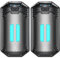 OUTJUT Handwärmer Elektrisch 6000mAh, 2 Pack Wiederaufladbar Handwärmer Tragbare Taschenwärmer 3 Heizmodi USB Handwärmer Geeignet für den Winter, Ideal Warmes Geschenk für Outdoor Sport Golf Camping