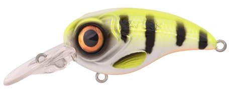 Spro Fat Iris 80 Crank CR Wobbler 8,0cm - 40g - Slow Floating (Hot Perch)