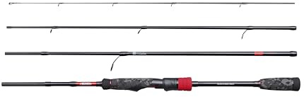 Berkley URBN II Roamer Spinnrute - Leichte 30HDC Carbon, schnelle Aktion, Edelstahlführungen, ergonomisches Design - Mobile Rute für den urbanen Raubfischangler, 2,30m