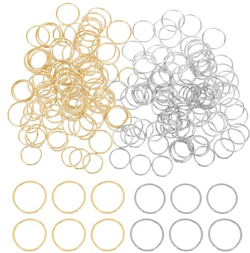 Zopf Ringe Gold 200 Stück Haarringe Gold Haarringe Metall Haarringe Star Metall Braid Ringe Dreadlocks Schmuck Haarschmuck O Ringe Haarringe Braids Zubehör Für Damenmode Hip Hop Haare Dreadlocks