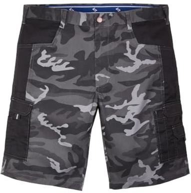 Scheibler Workwear – Shorts Gary Herren – Arbeitshose kurz für die Arbeit – Arbeitsshorts für den Sommer – Cargo Shorts mit viel Stauraum – verfügbar in den Größen S-XXL