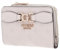 GUESS Arlena Logo Zip Around Card Case Taupe Logo