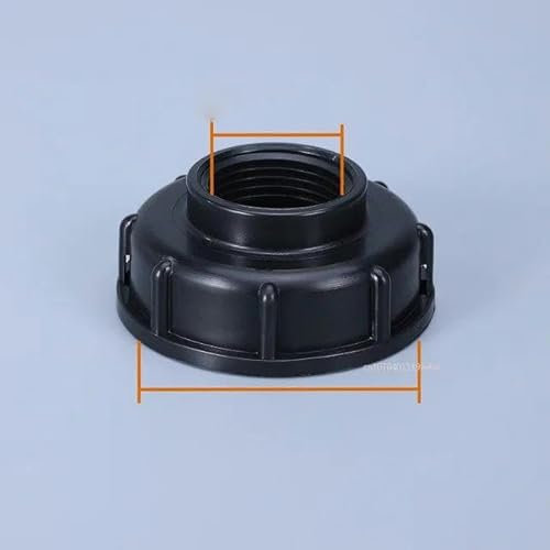 Raccord de remplacement pour connecteurs d'eau de jardin domestique 1/2 pouce 3/4 pouce 1 pouce filetage nouvel adaptateur de réservoir connecteur de robinet-noir 30mm