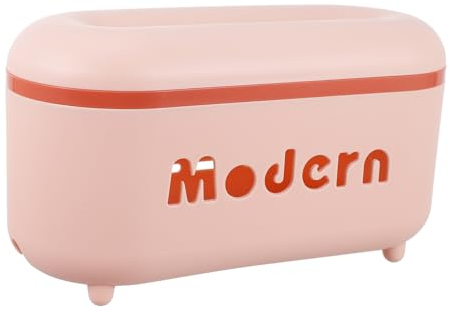 CAXUSD Kabelorganizer für Zuhause mit Kabelmanagement aus Pp Material Einfacher Rosa Steckdosenleistenbehälter für Ordentliche Ecke im Homeoffice